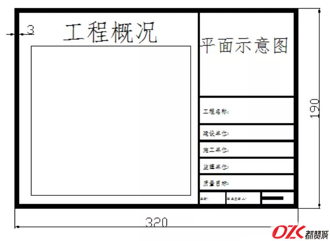 施工现场标牌