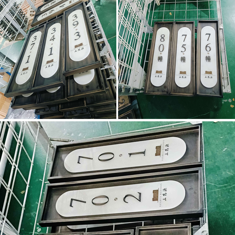 金属三维立体字制作厂家 不锈钢立体浮雕字 铝板雕刻三维字 亚克力发光广告字加工定制